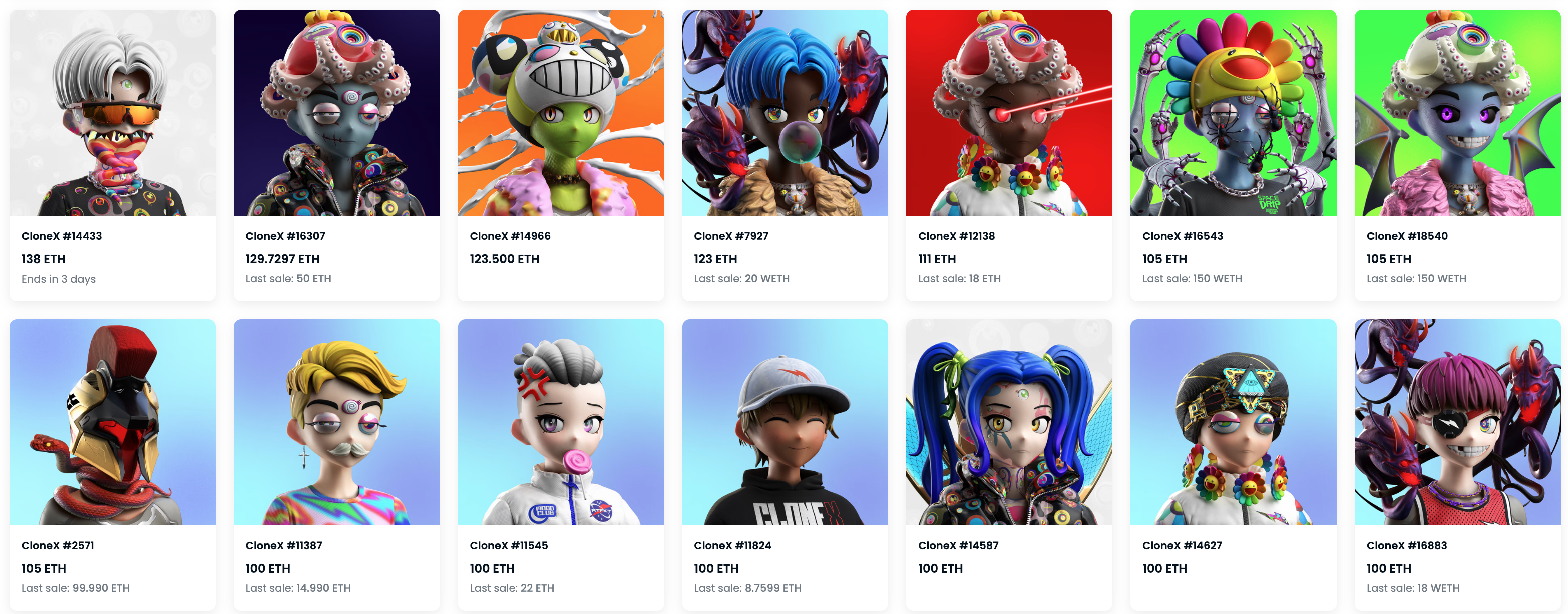 Top NFT Projects [updated 2023]